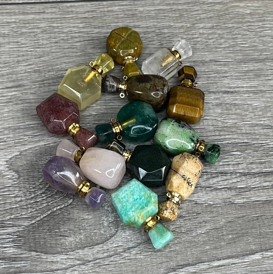 Gemstone Perfume Bottles
