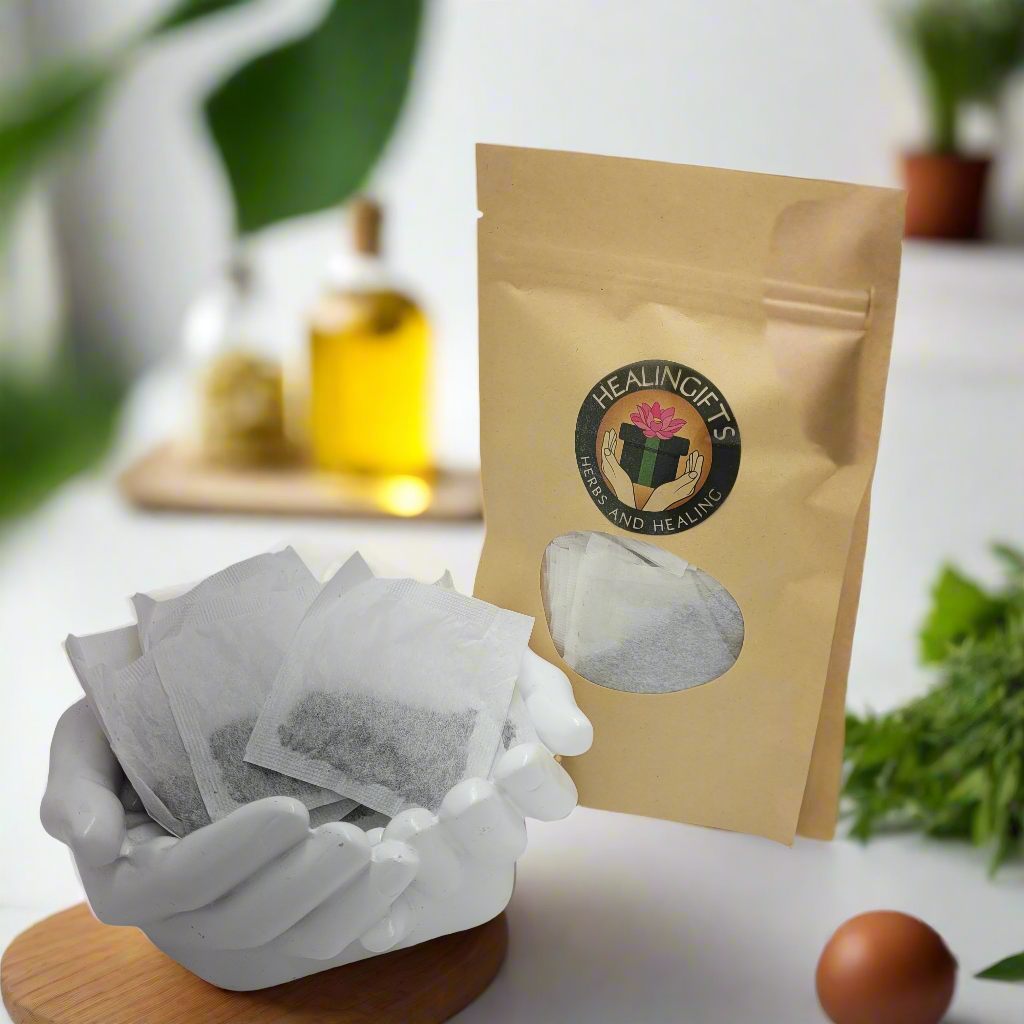 Cough Begone Powdered Herbal tea blend 26 teabags - our popular blend!