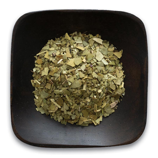 HOJA DE YERBA MATE, CORTADA Y TAMIZADA, ORGÁNICA