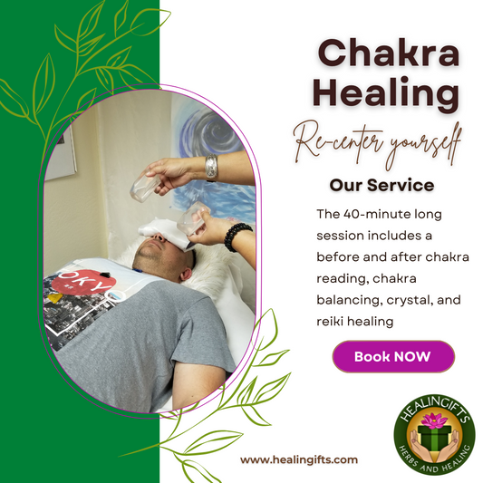 We offer Chakra Balancing