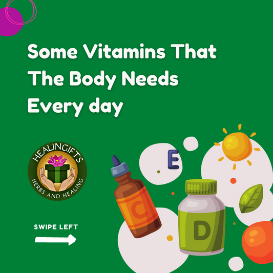Here Are Some Vitamins The Body Needs Everyday