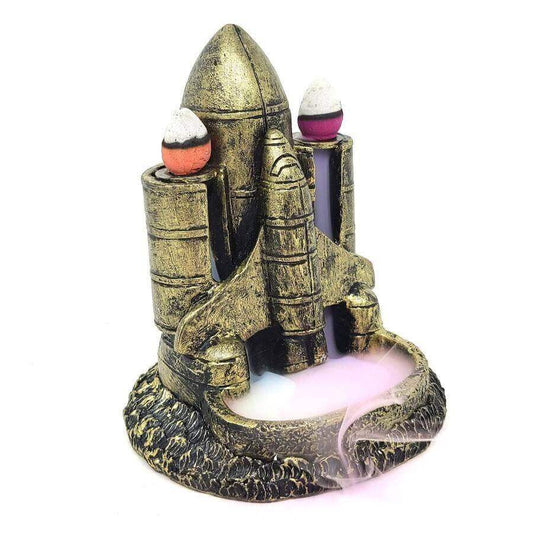 Spaceship Backflow Cone incense burner