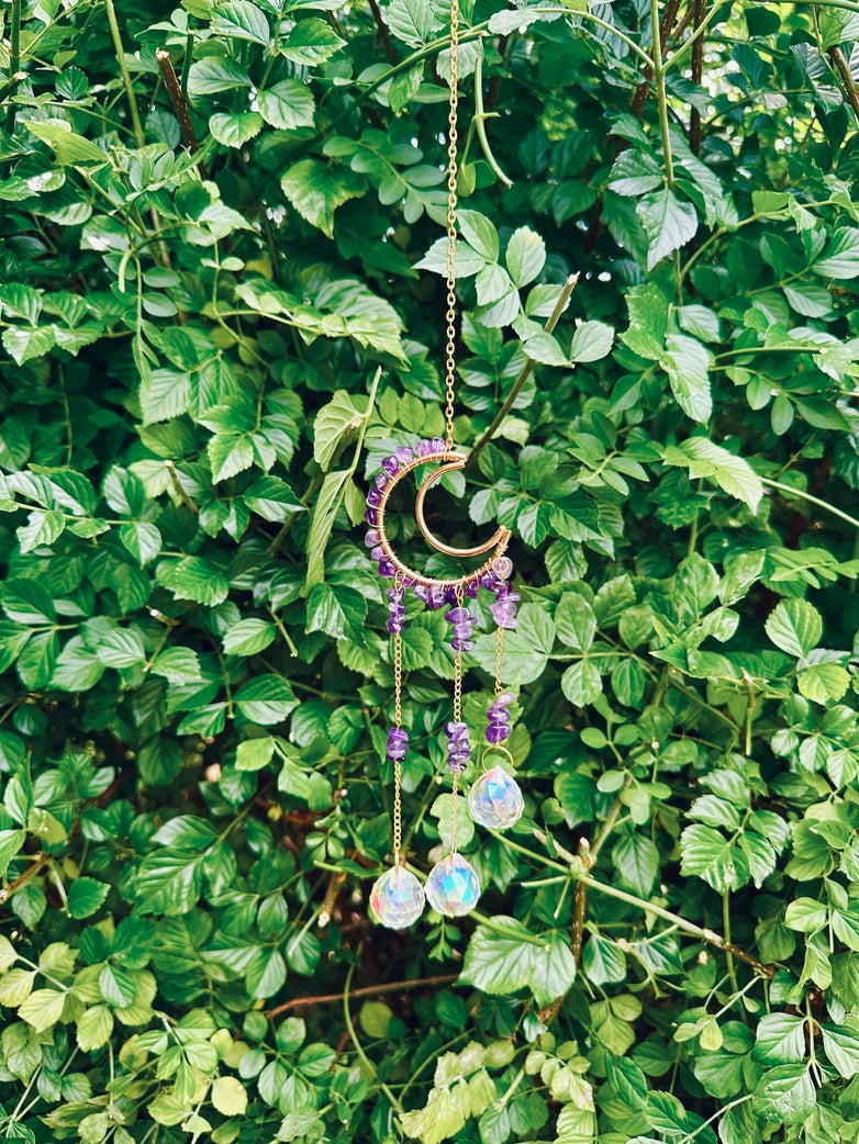 Mini Moon Sun Catcher | Spiritual | Cleansing | Gifts