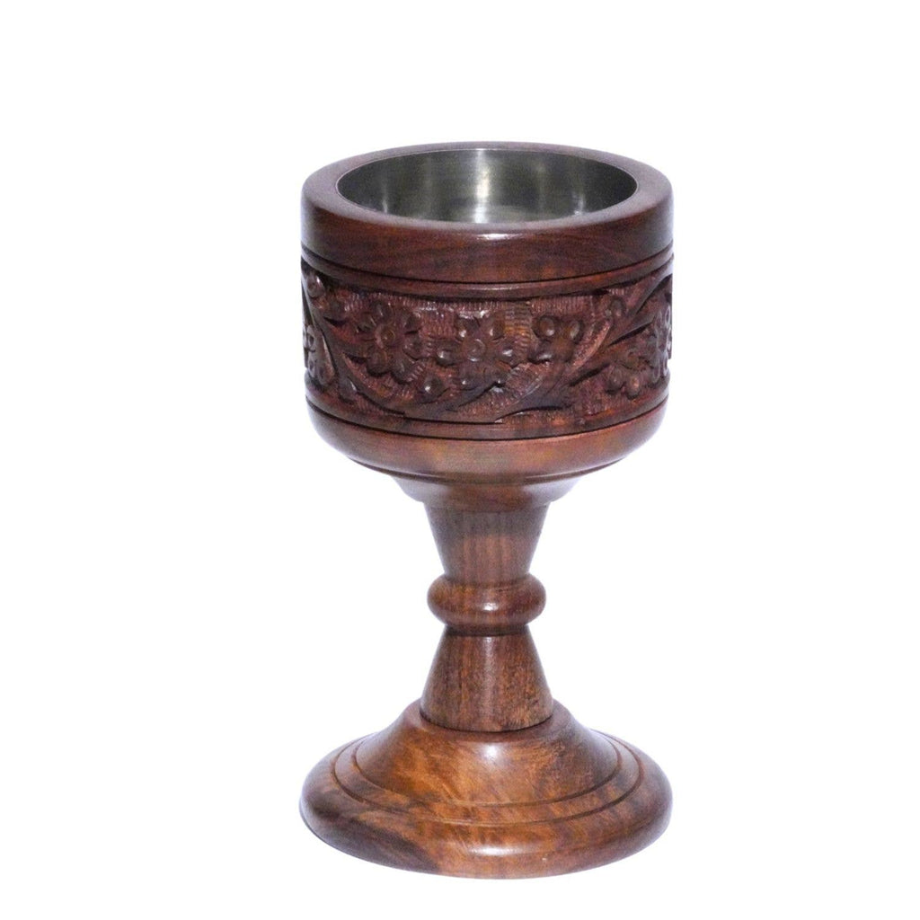 Wood Podestal Charcoal Burner