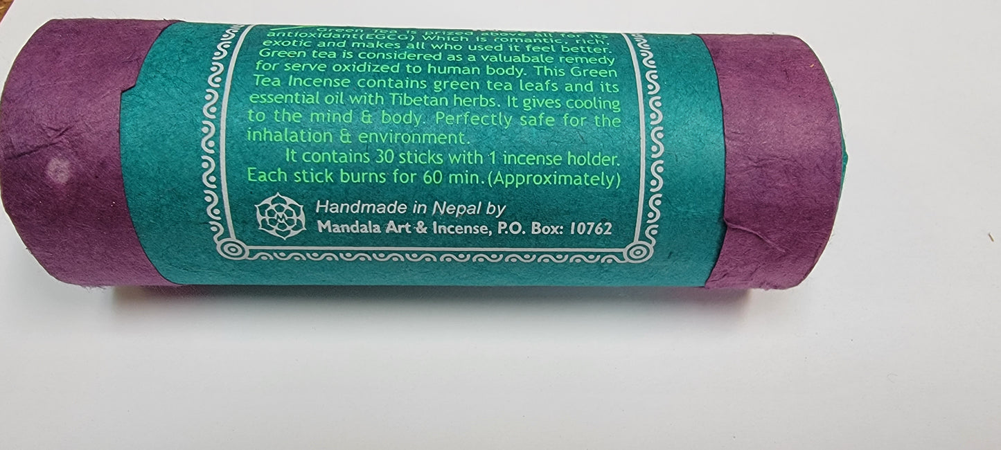 Tibetan Green Tea incense