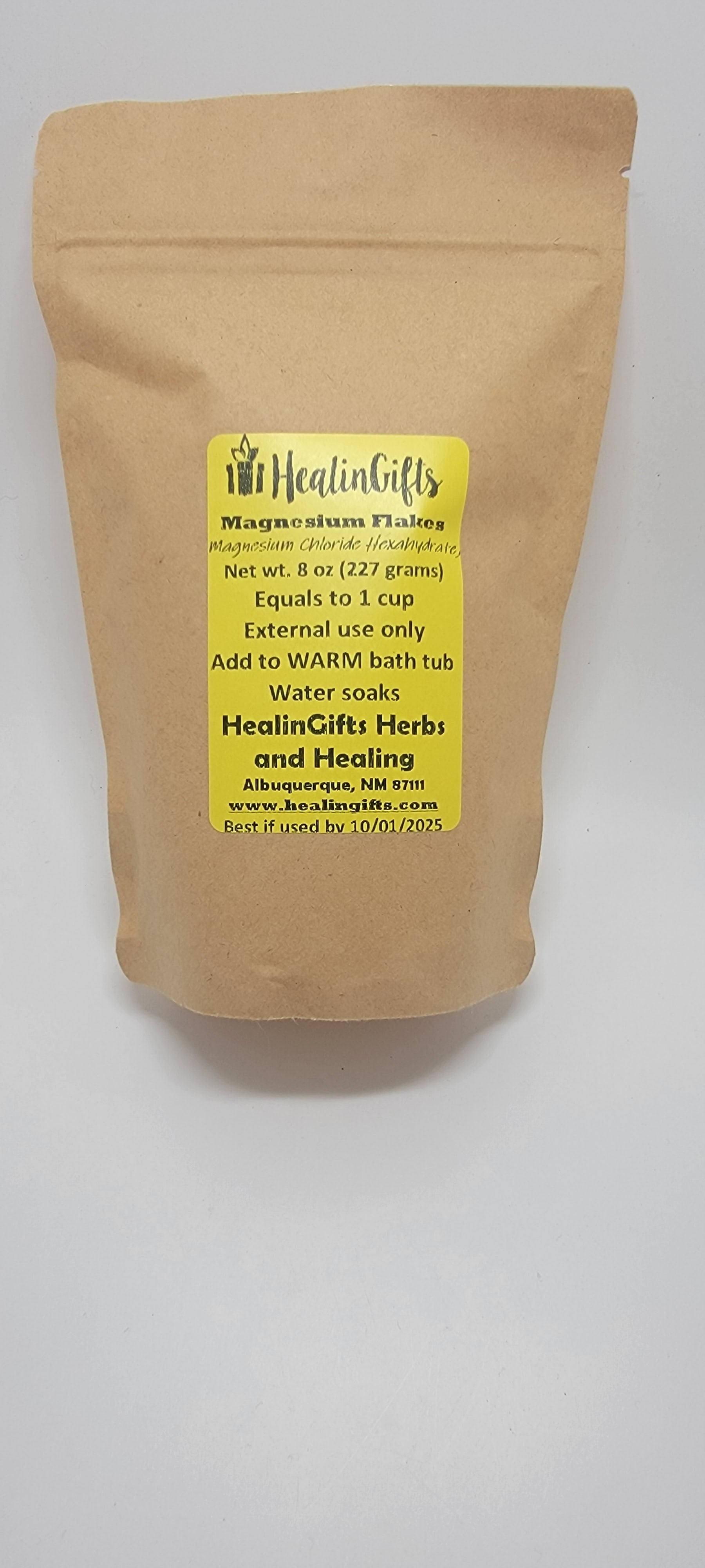 Magnesium flakes 8 oz (1 cup)