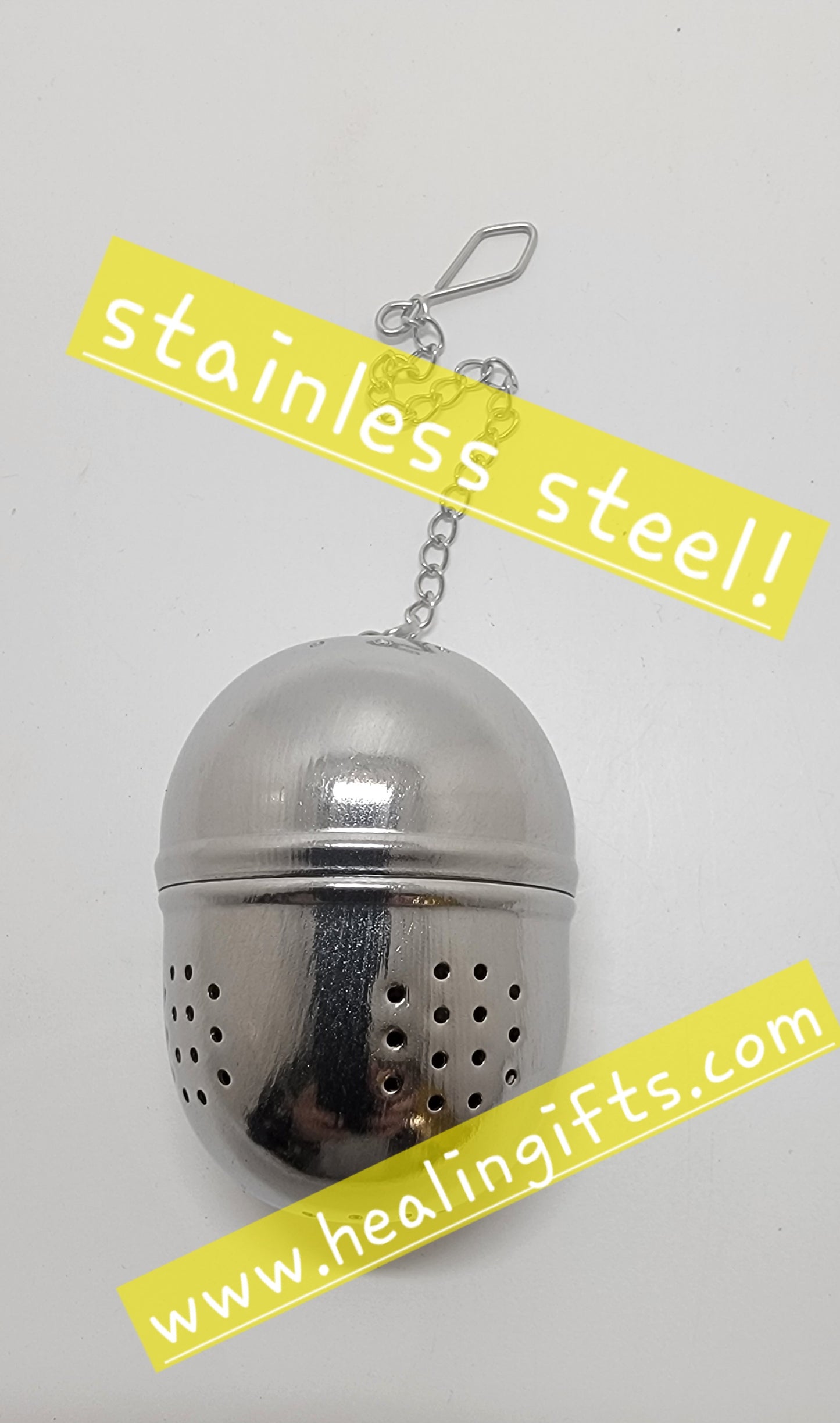Tea ball  stainless steel infuser