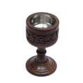 Wood Podestal Charcoal Burner