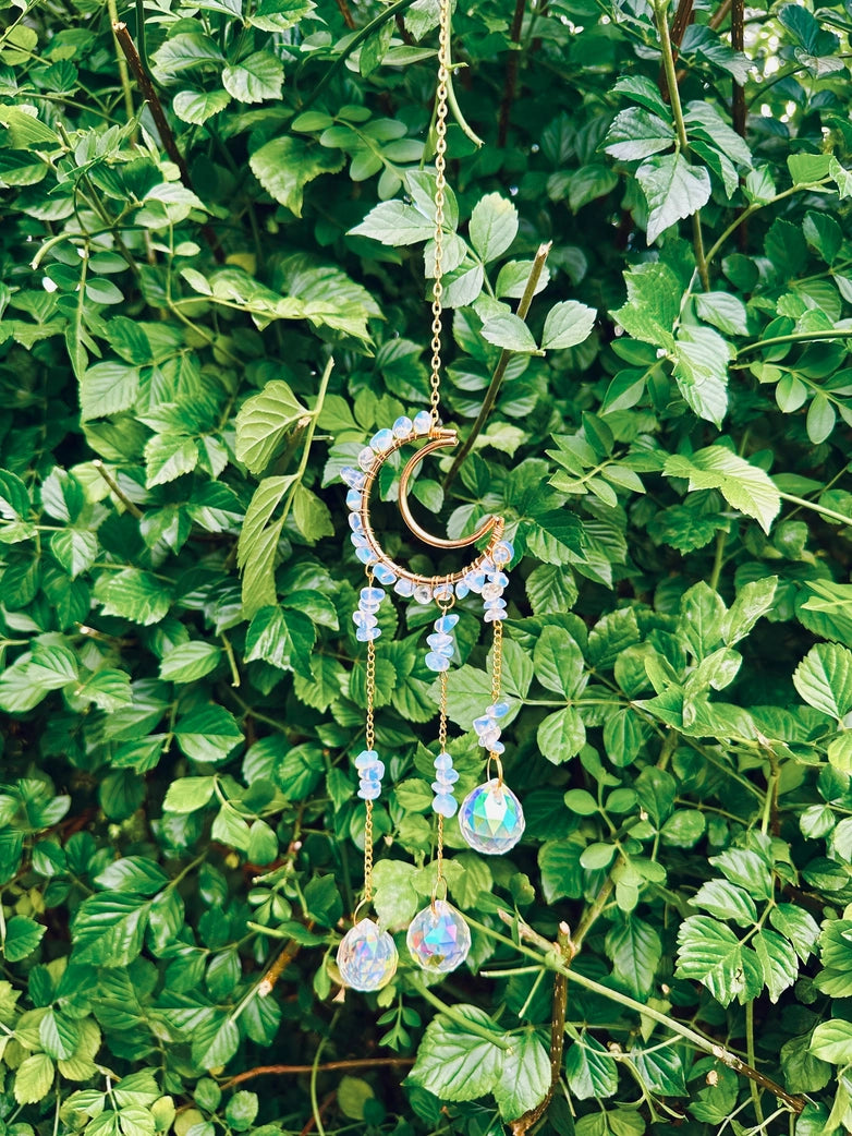 Mini Moon Sun Catcher | Spiritual | Cleansing | Gifts