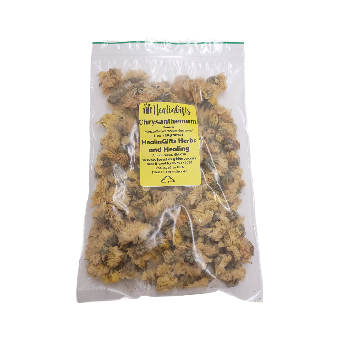 Flores de crisantemo 1 oz