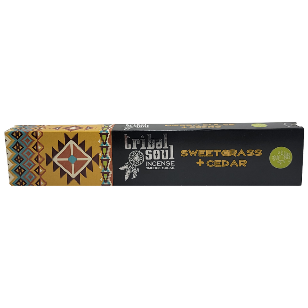 Hierba dulce y cedro - Incienso de alma tribal