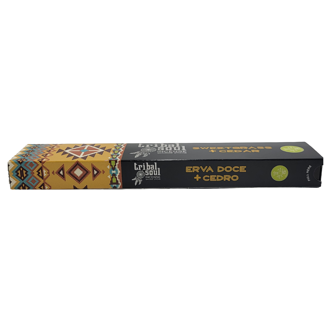 Sweetgrass & Cedar - Tribal Soul Incense (Best Seller)