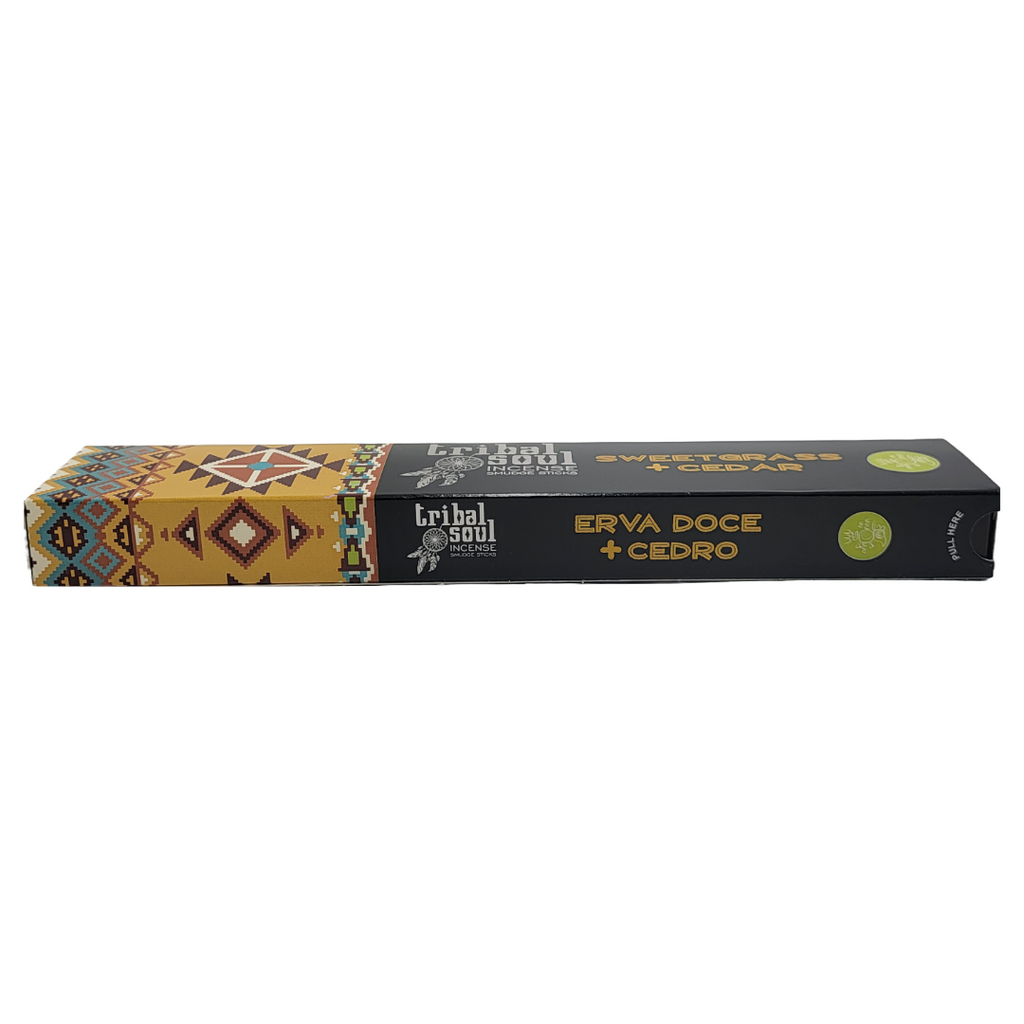 Hierba dulce y cedro - Incienso de alma tribal