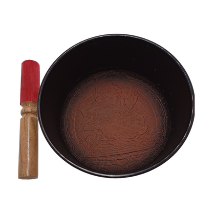 Singing Bowl 7" - Red