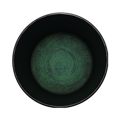 Singing Bowl 8.5" - Green