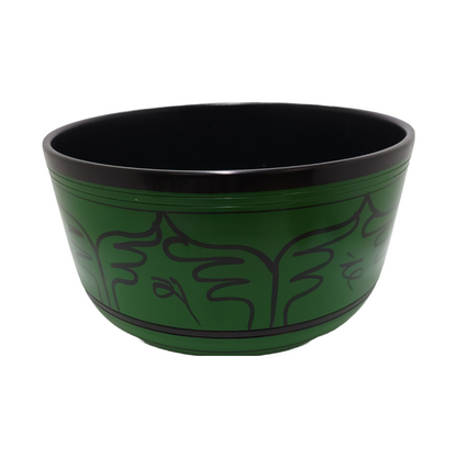 Singing Bowl 8.5" - Green