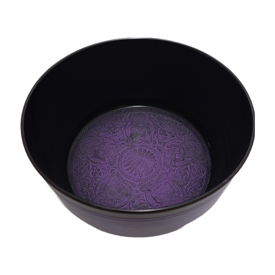 Singing Bowl 9.5" - Purple