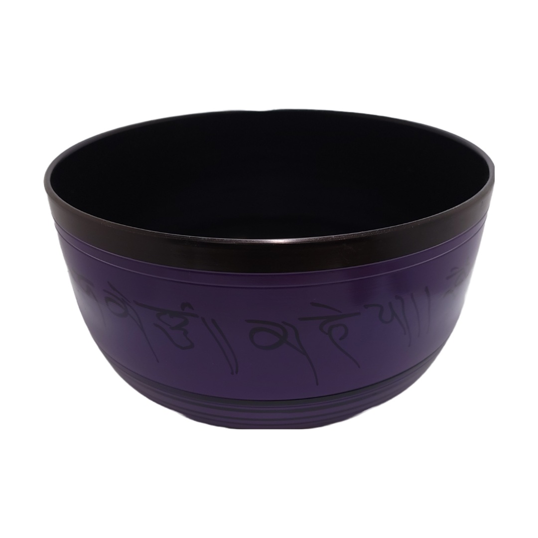 Singing Bowl 9.5" - Purple