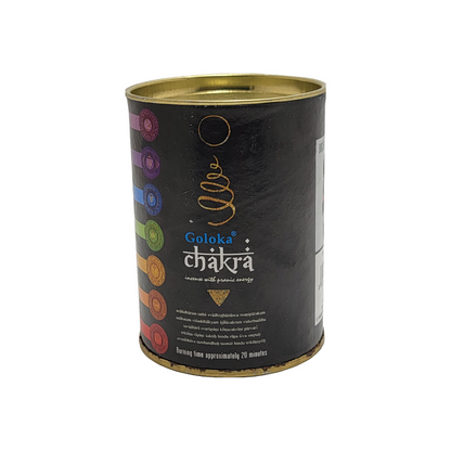 Goloka Chakra Backflow Incense Cones