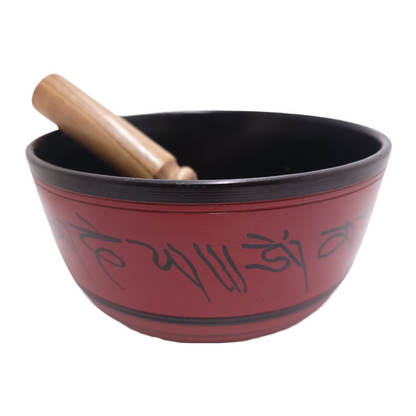 Singing Bowl 7" - Red