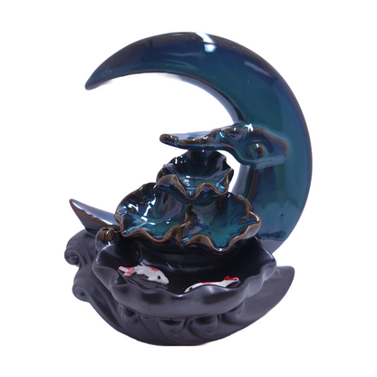 Moon Backflow Cone/Incense Burner