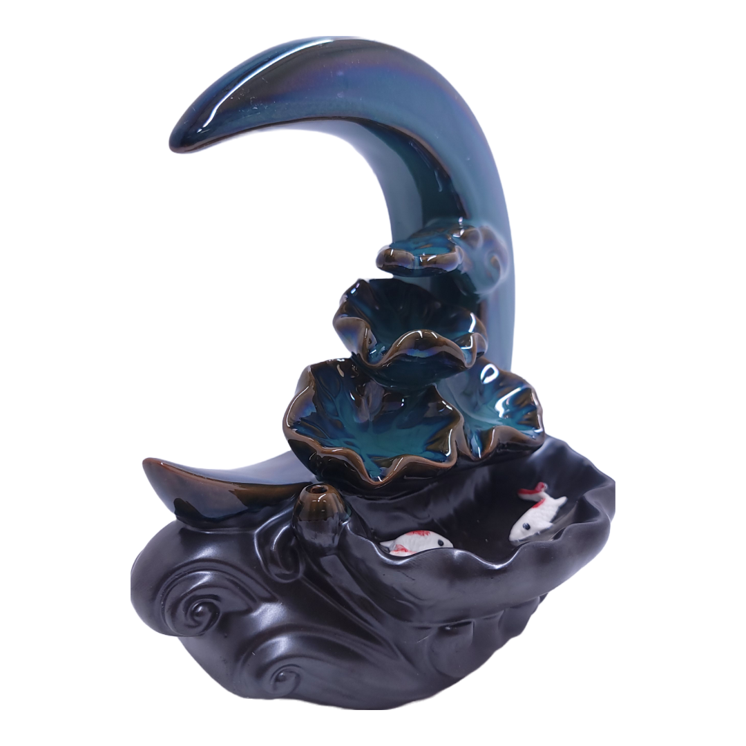 Moon Backflow Cone/Incense Burner