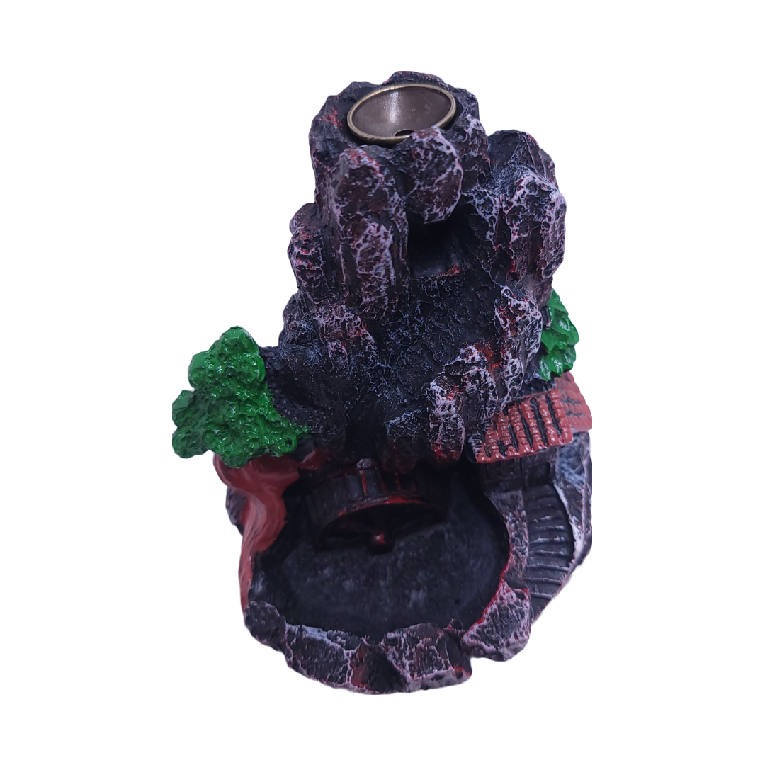 Mountain Waterfall Backflow Cone incense Burner