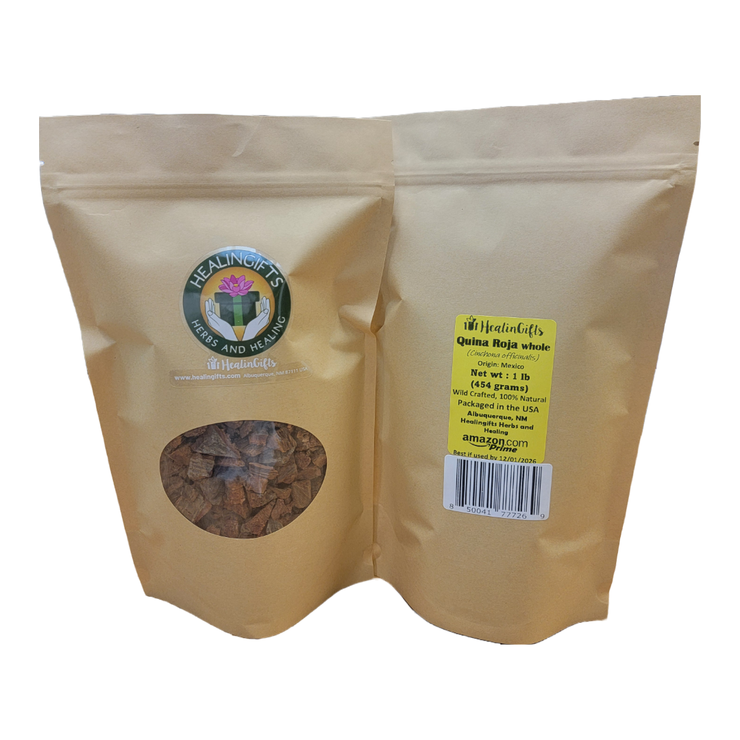 Cinchona Bark Quina Roja hardwood chips sourced from Mexico