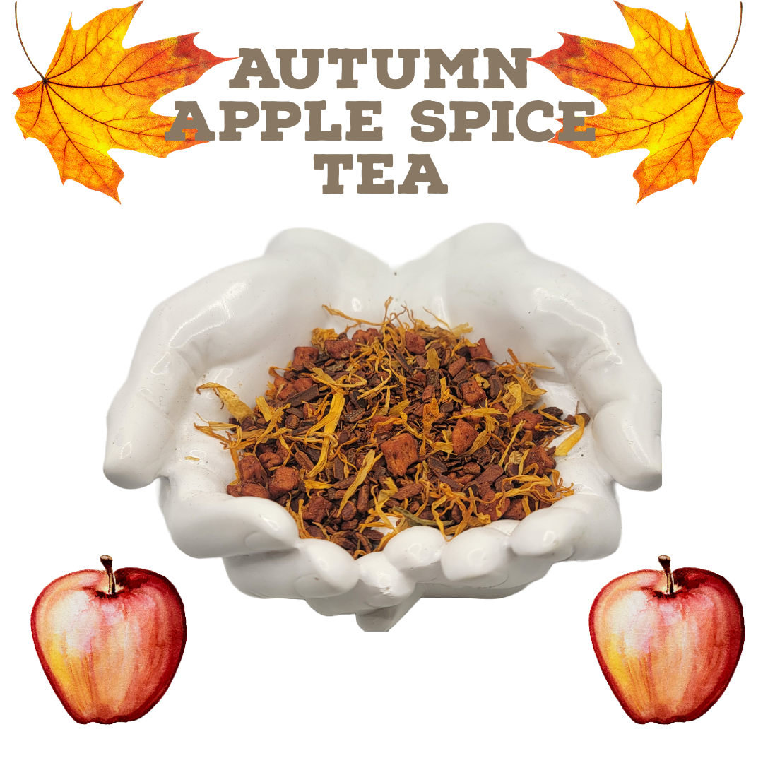 Autumn Apple spice Tea herb mix loose  by HealinGifts