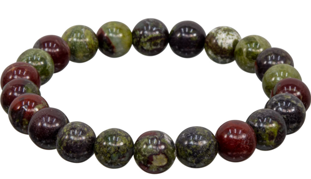 Dragons Blood Jasper bracelet Healingifts