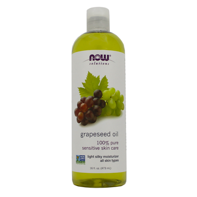 Grapeseed Oil NOW/Personal Care   16 Ounces  natural moisturizer and protection from free radical damage, without clogging pores and causing breakouts.