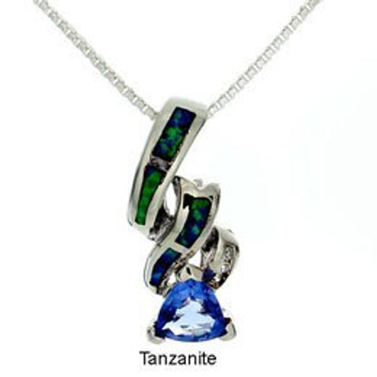 "Radiance" Tachyon Pendant with Tanzanite