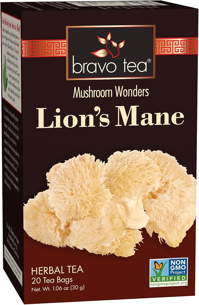 Lion's Mane Mushroom tea bags