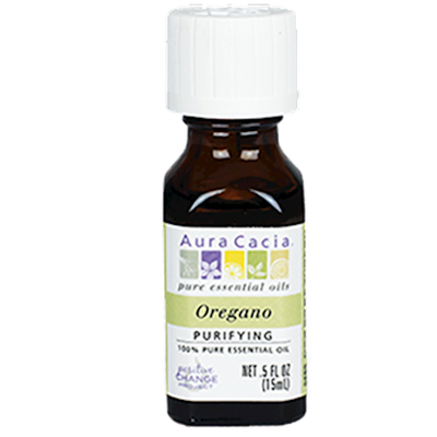 Oregano essential Oil used in aromatherapy only by Aura Cacia
