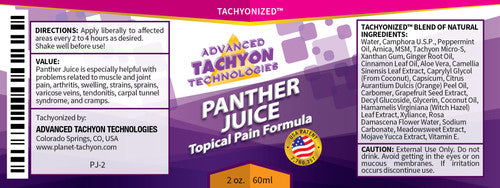 Panther Juice - Pain Relief Formula