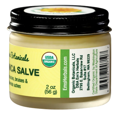 Pure Arnica Salve, Organic Botanicals