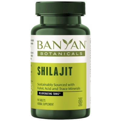 Shilajit tablets Banyan Botanicals