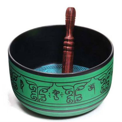 Singing Bowl 8.5" - Green