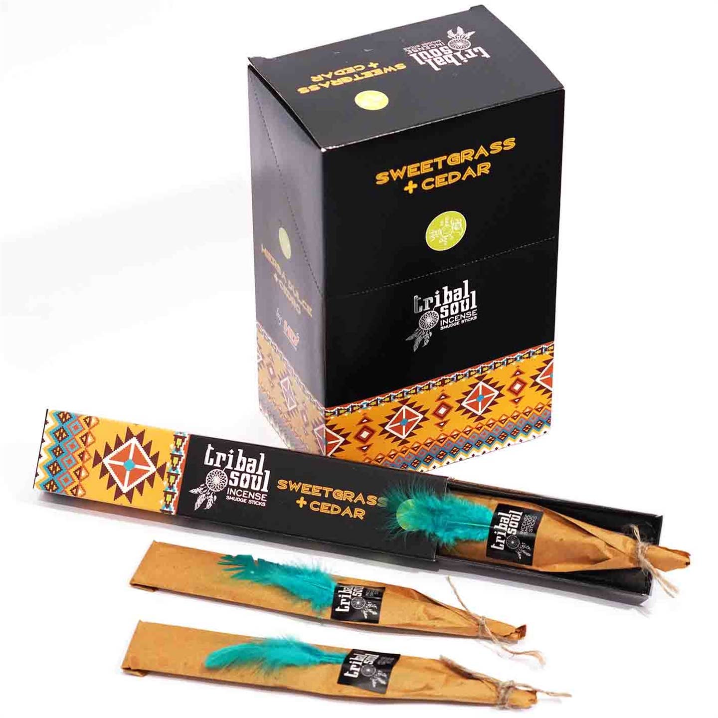 Sweetgrass & Cedar - Tribal Soul Incense (Best Seller)