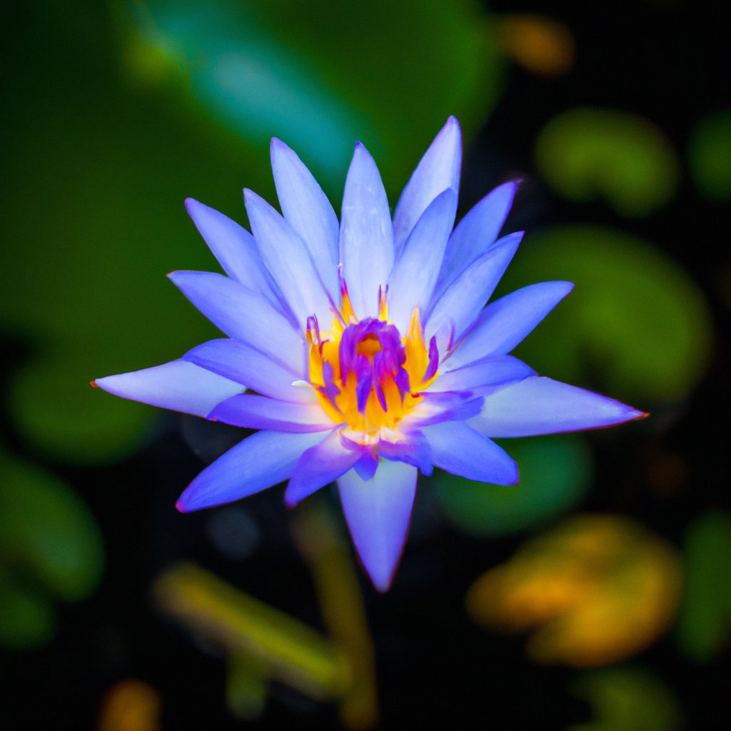 Blue Lotus dried flower or  Nymphaea caerulea