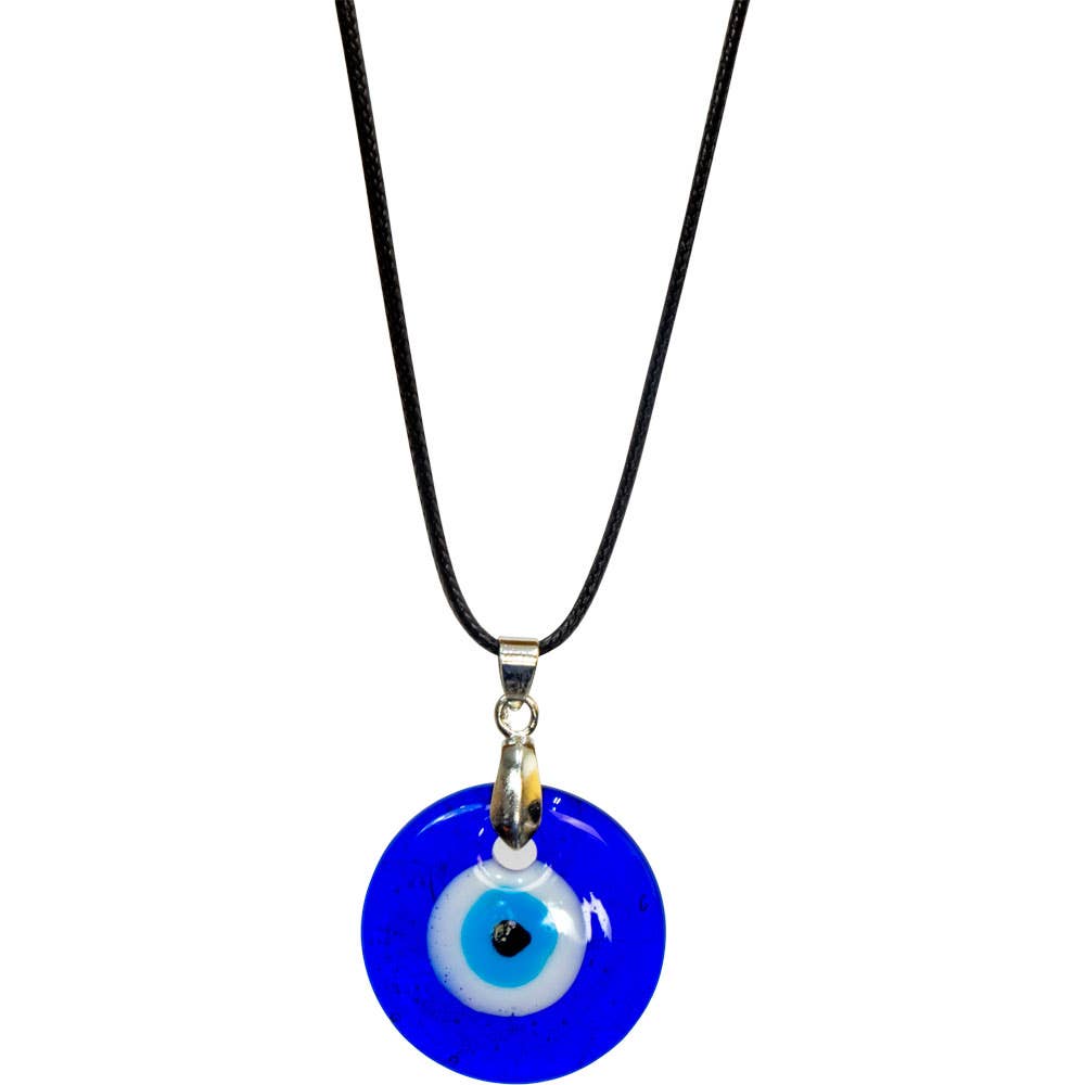 Protection Necklace Evil Eye - Round