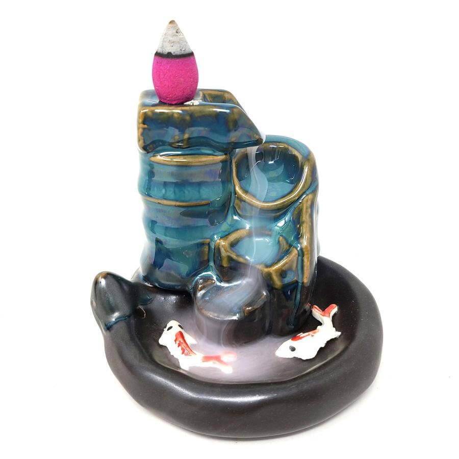 Waterfall Koi Backflow cone burner