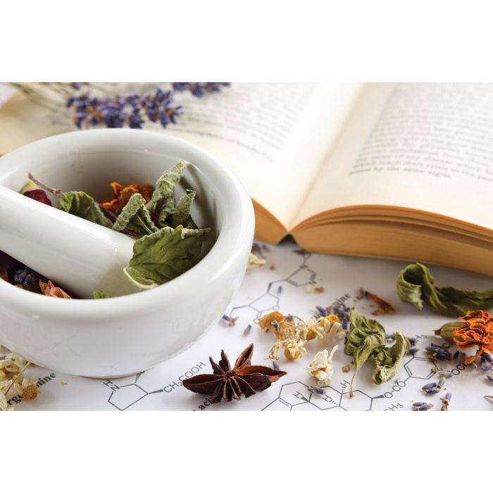 Kitchen Mortar and Pestle with Pour Spout