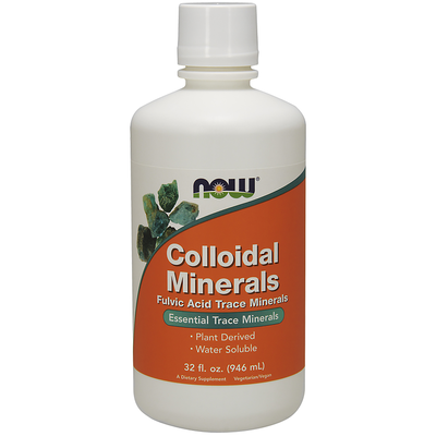 Minerales coloidales 32 onzas de NOW Foods 