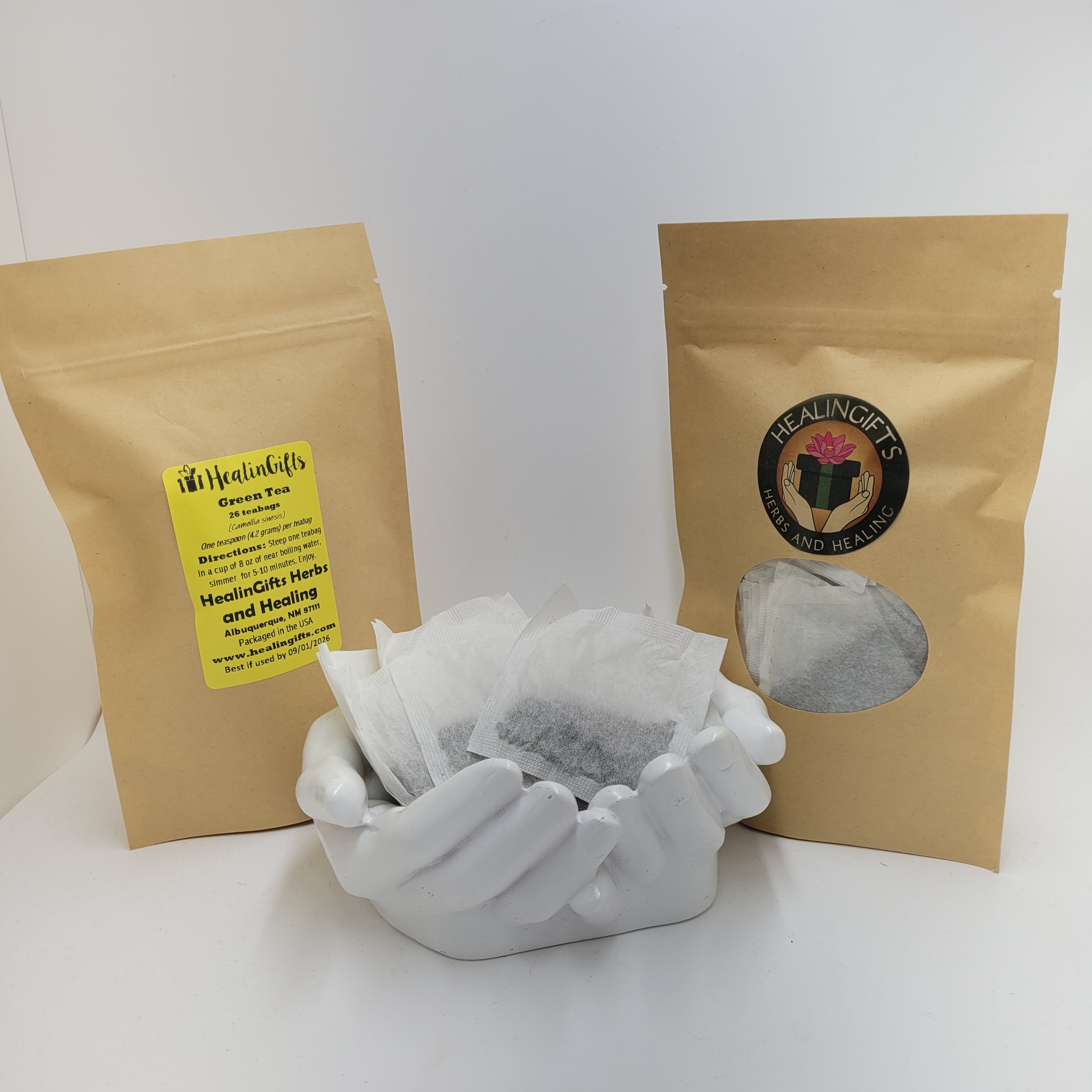 Cough Begone Powdered herbal tea blend