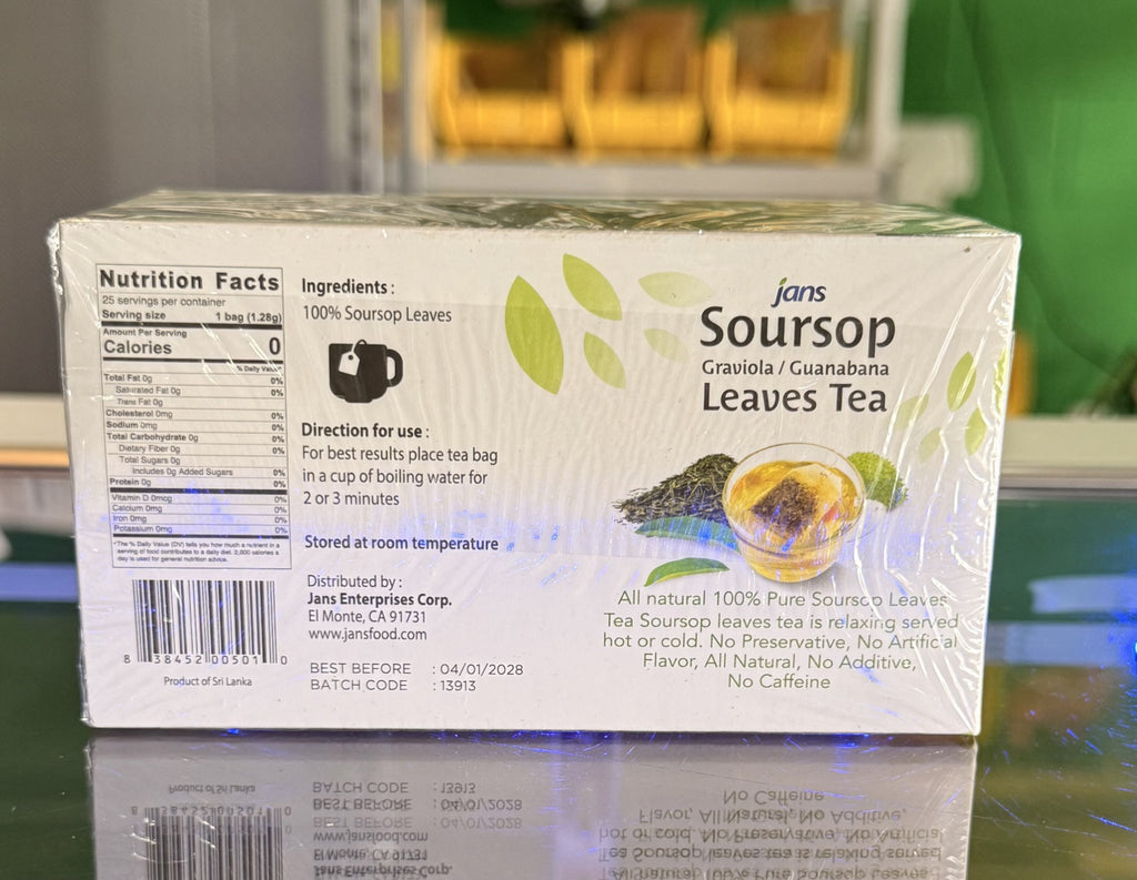 Soursop leaves 25 teabags by Jans