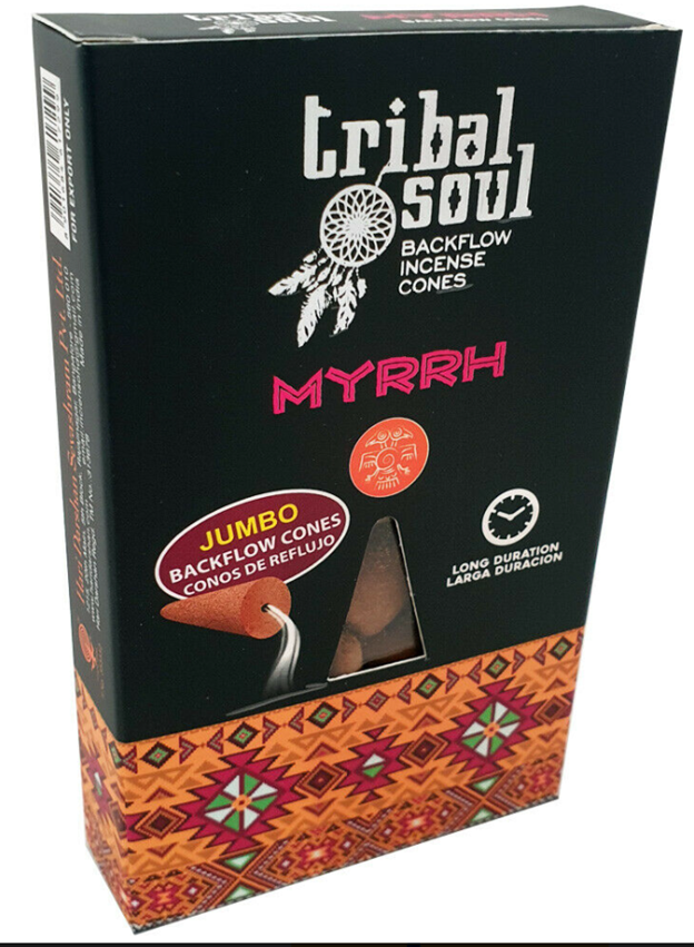 Tribal Soul Backflow incense cones