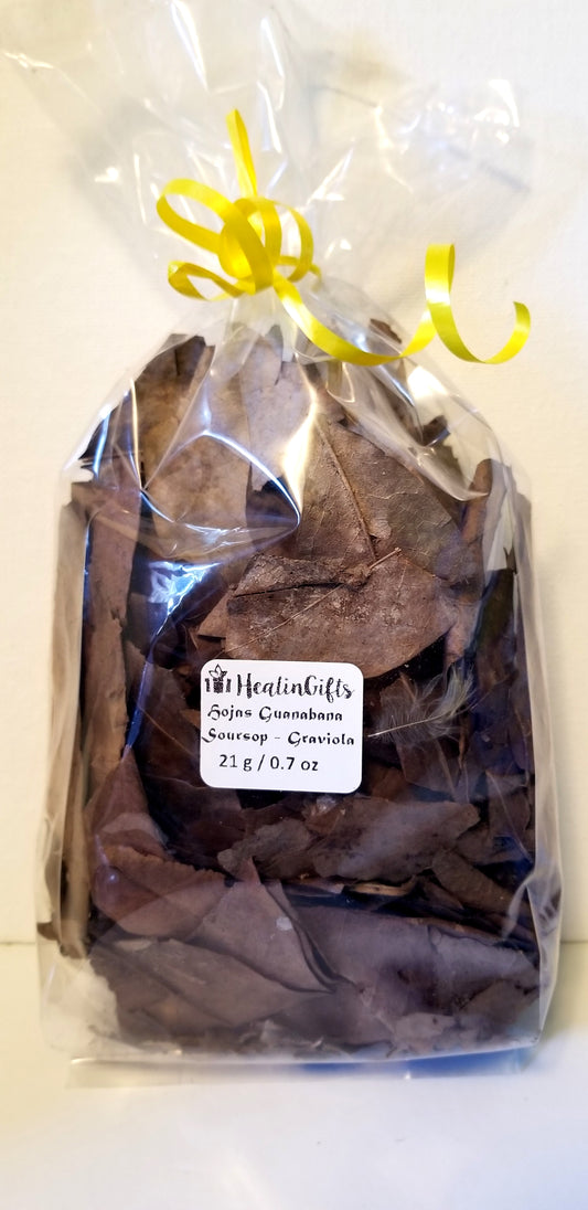Guanabana Soursop Guyabano Leaves hojas whole dried