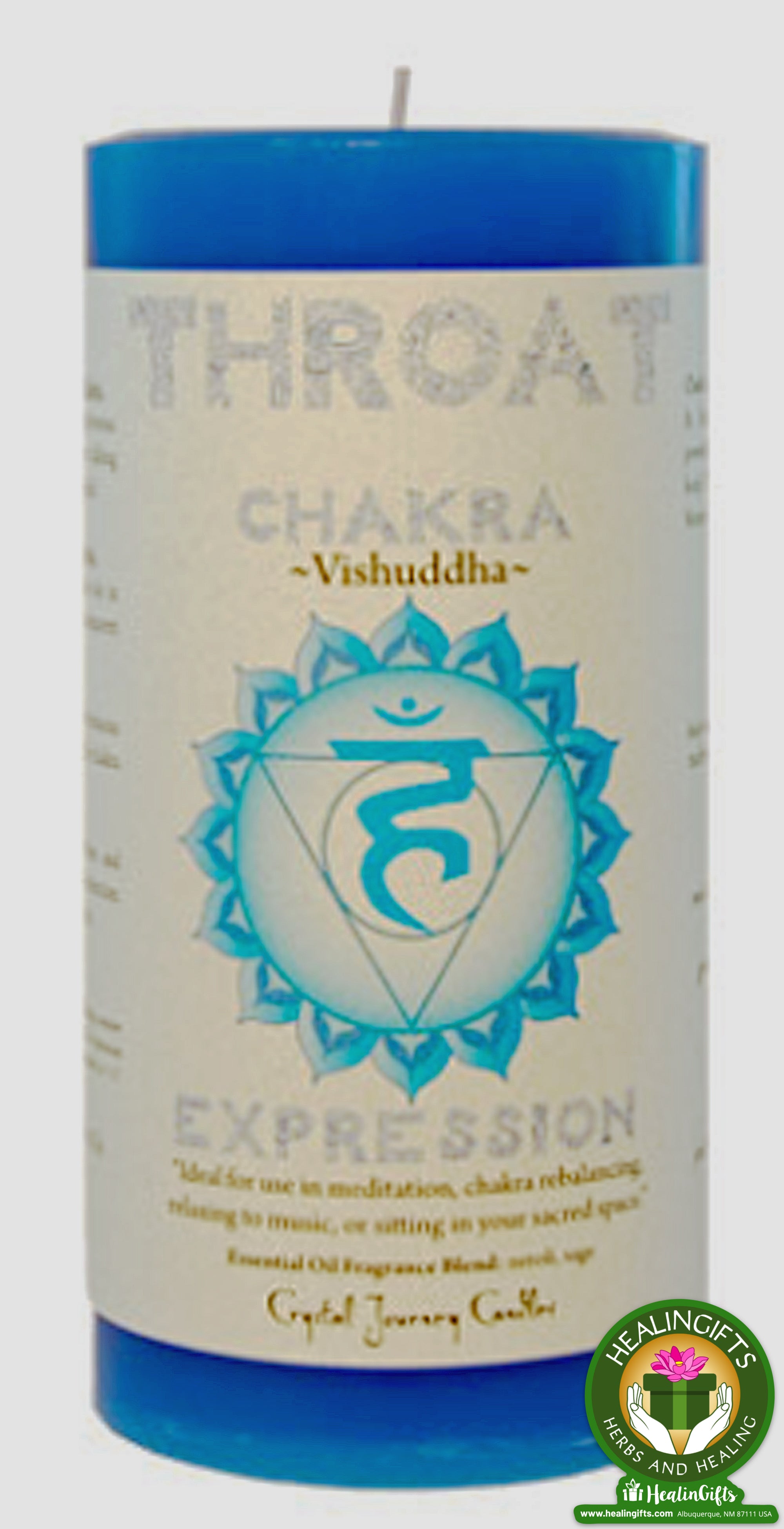 Velas del pilar de los chakras