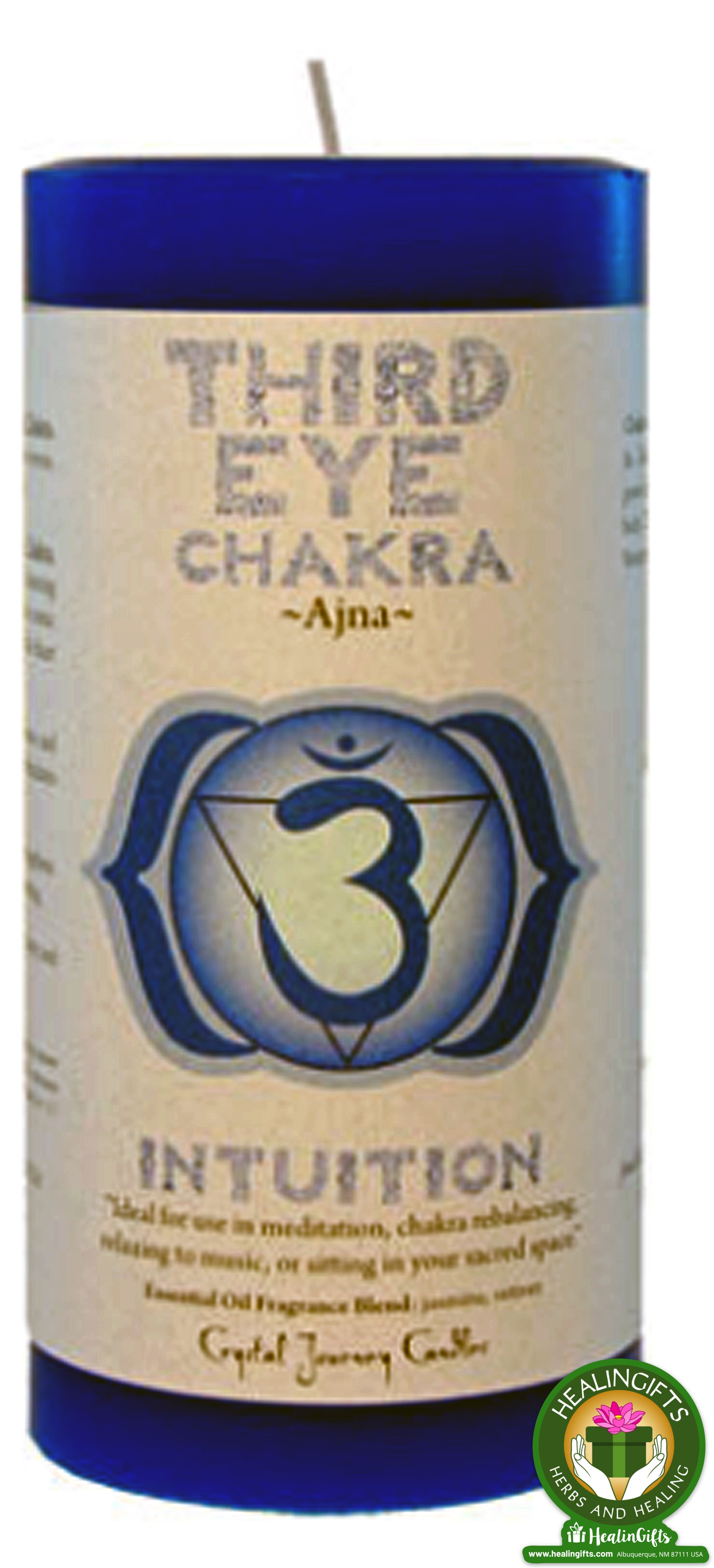 Velas del pilar de los chakras